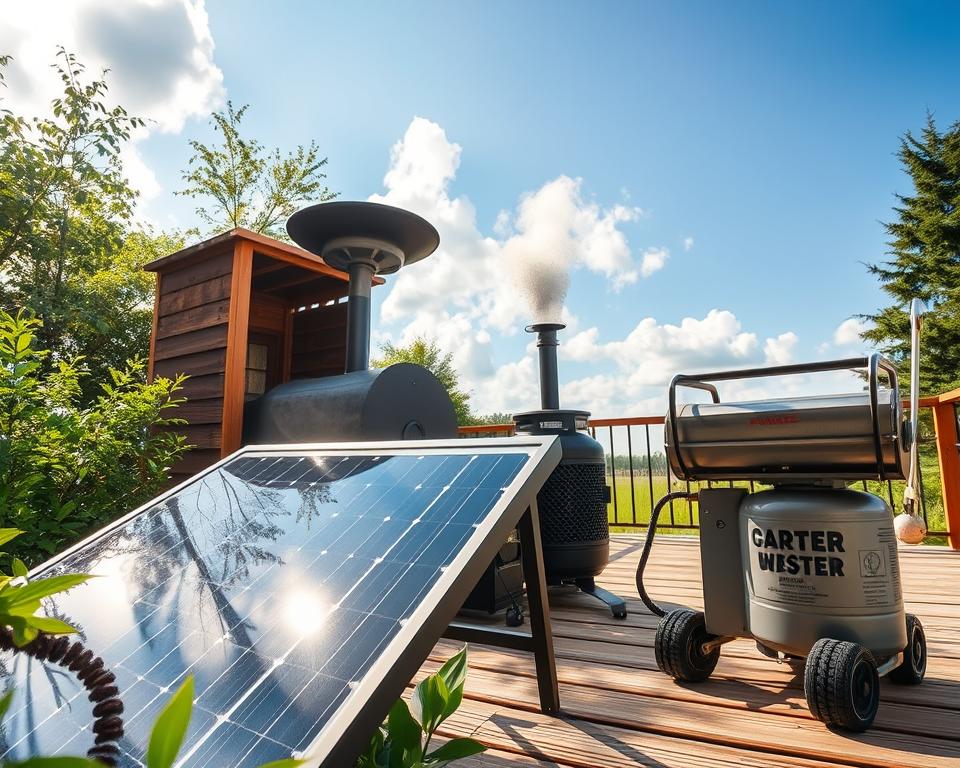 Outdoor Wood Boiler For Domestic Hot Water