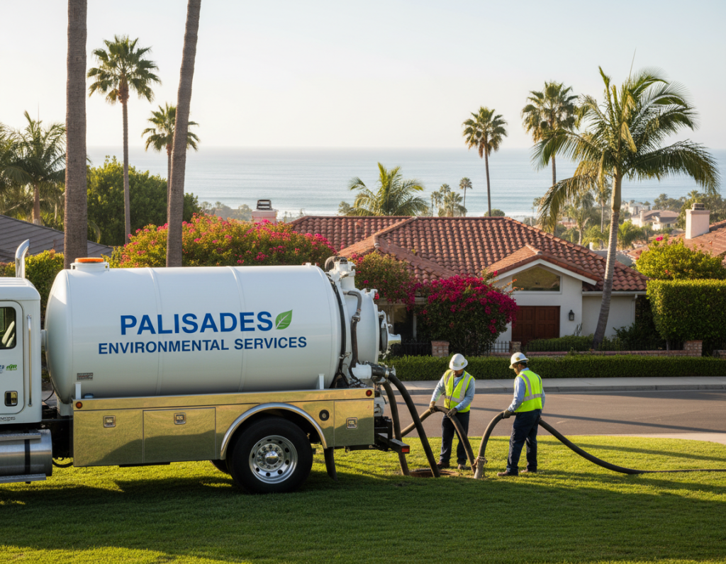 Residential vs. Vacation Rental Septic Tank Emptying in Pacific Palisades