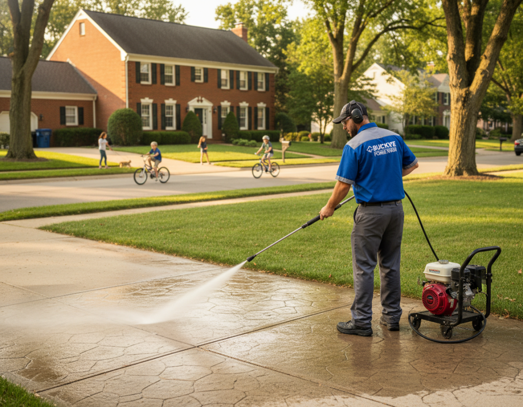 Hard Water Stain Removal by Upper Arlington Window Experts