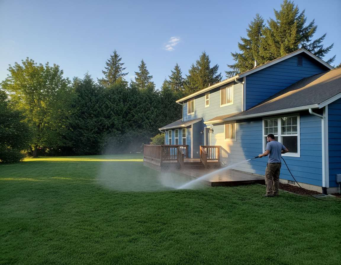 Pressure House Washing Near Medford