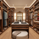 Transitional Walk In Closet Styles