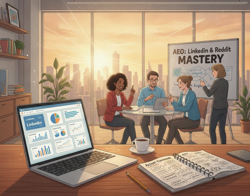 The Reality of Using LinkedIn and Reddit for AEO